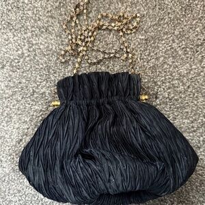 Vintage Black Crossbody Bag